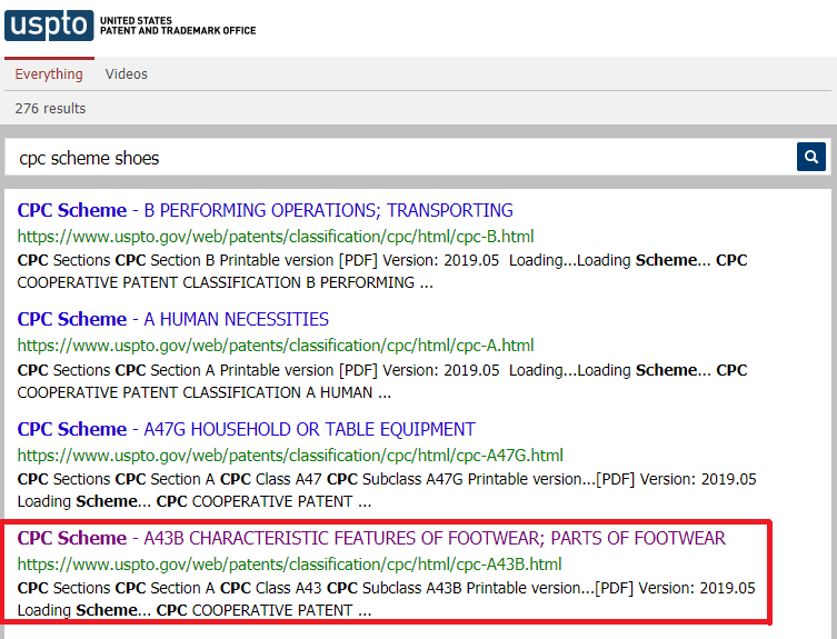 USPTO Patent Search